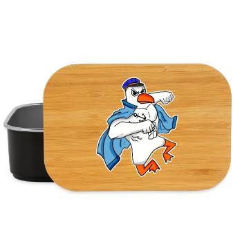 Mouette capitaine Faust - Boîte à goûter - noir - Devant