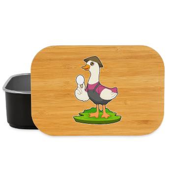Duck Farmer Egg Farm - Lunch Box - black - Front