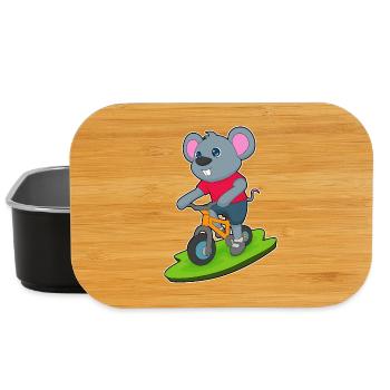 Vélo souris - Boîte à goûter - noir - Devant