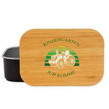 Kindergarten ich komme 3 - Lunch Box - Schwarz - Vorne