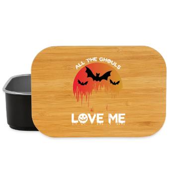 All The Ghouls Love Me Halloween - Lunch Box - Schwarz - Vorne