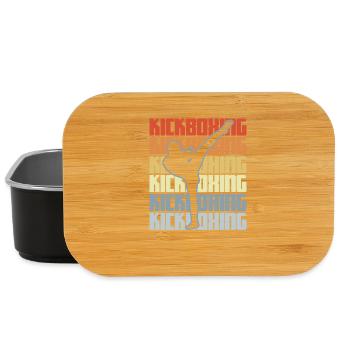 Vintage Kickboxing - Boîte à goûter - noir - Devant
