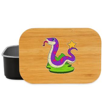 Étoile du serpent - Boîte à goûter - noir - Devant
