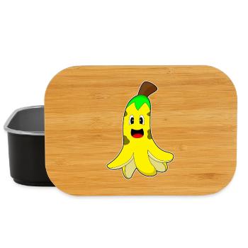 Poulpe Banane - Boîte à goûter - noir - Devant