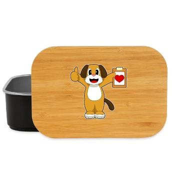 Dog Heart - Lunch Box - black - Front