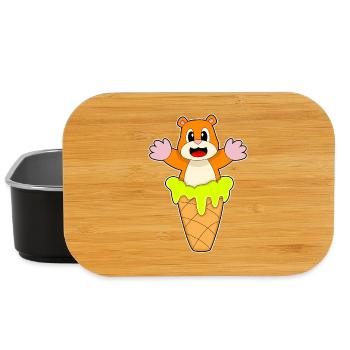 Hamster Waffeleis - Lunch Box - Schwarz - Vorne