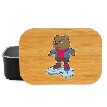 Patins à glace Bear - Boîte à goûter - noir - Devant
