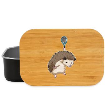 Raquette de tennis Hedgehog Tennis - Boîte à goûter - noir - Devant