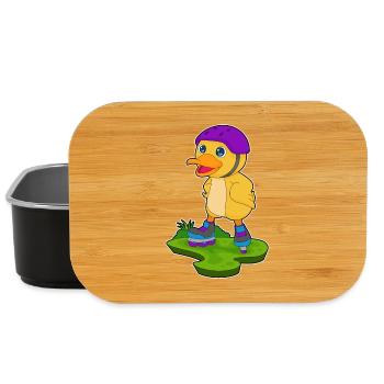 Patinage en ligne canard Patins en ligne - Boîte à goûter - noir - Devant