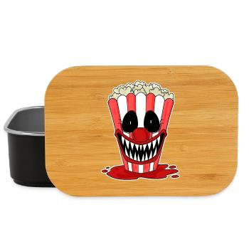 Horror Movie Horror Movie Popcorn Movie Movie Night - Lunch Box - black - Front