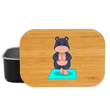 Mole Yoga Fitness Méditation - Boîte à goûter - noir - Devant