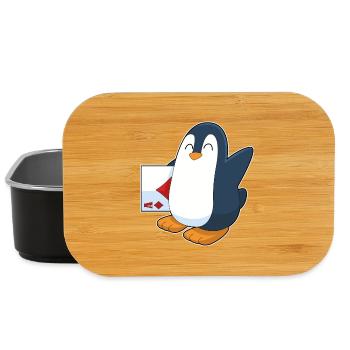 Jeu de cartes de poker Penguin Poker - Boîte à goûter - noir - Devant