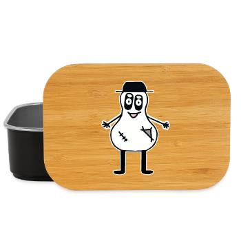 Halloween Ghost Ghost Horror Kids Child Hello - Lunch Box - black - Front