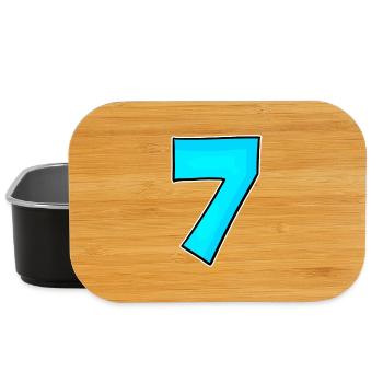 7 - Sieben - Lunch Box - Schwarz - Vorne