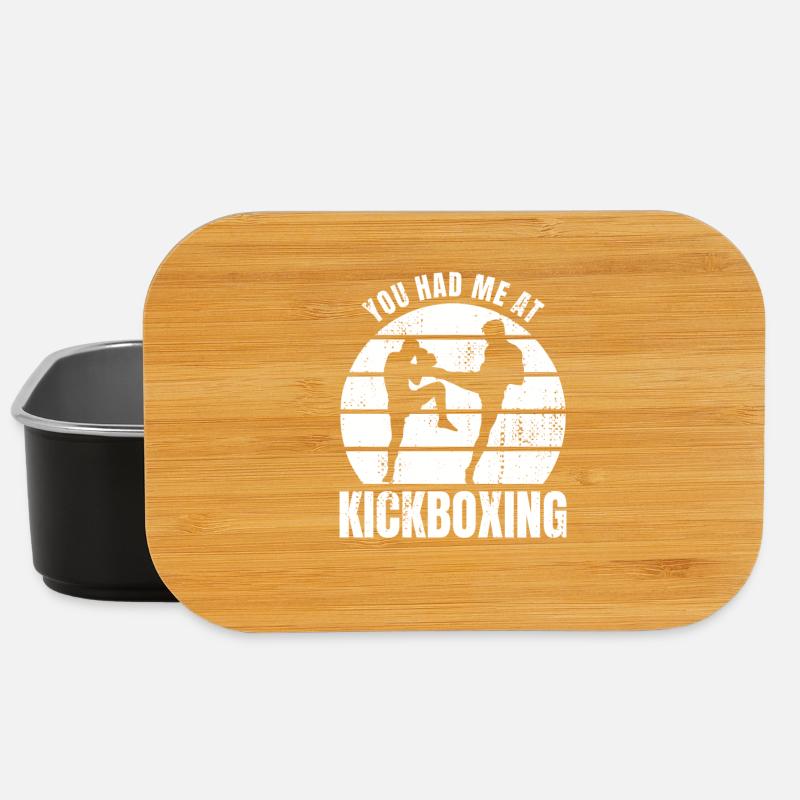 You Had Me At Kickboxing - Lunch Box - Schwarz