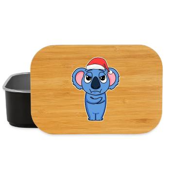 Koala Weihnachten - Lunch Box - Schwarz - Vorne