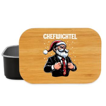 Chief Gnome Christmas Gnome - Lunch Box - black - Front