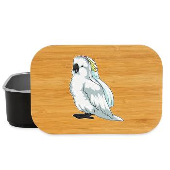 Papagei Braut Schleier Hochzeit - Lunch Box - Schwarz - Vorne