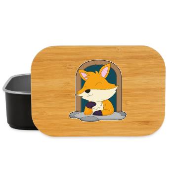 Süßer Fuchs - Lunch Box - Schwarz - Vorne