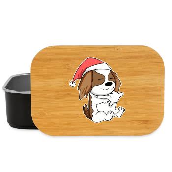 Cavalier King Charles Spaniel Dog Animal - Lunch Box - black - Front