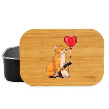 Fuchs Luftballon - Lunch Box - Schwarz - Vorne