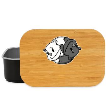 Yin Yang Nashorn - Lunch Box - Schwarz - Vorne