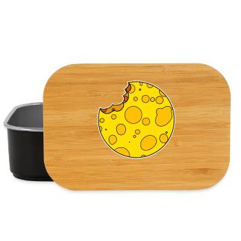 Circle Cheese Round - Lunch Box - black - Front