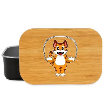 Tiger Seilspringen Springseil Fitness - Lunch Box - Schwarz - Vorne