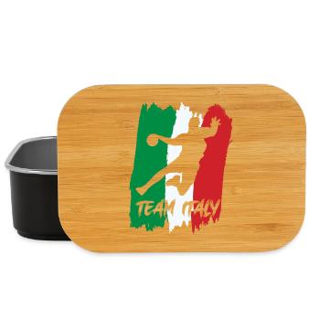 Handball Team Italy - Lunch Box - black - Front