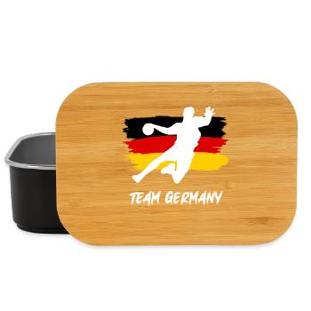 Handball Team Germany - Lunch Box - black - Front