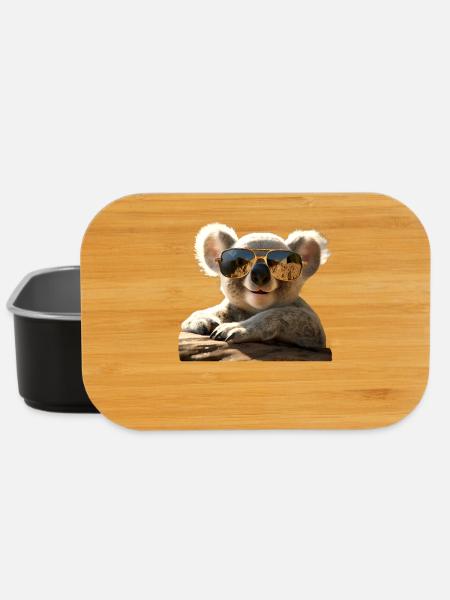 Koala Australie Koalas Koala Ours Mignon Koala Ours - Boîte à goûter - noir