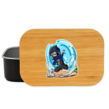 Ninja Motiv - Lunch Box - Schwarz - Vorne