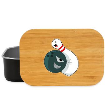 Bowling Bowlingkugel Pin - Lunch Box - Schwarz - Vorne