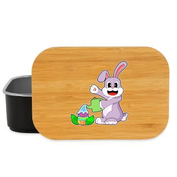 Jardin de Pâques Bunny - Boîte à goûter - noir - Devant