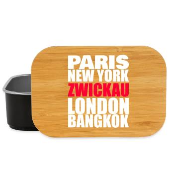 Ville de Zwickau - Boîte à goûter - noir - Devant