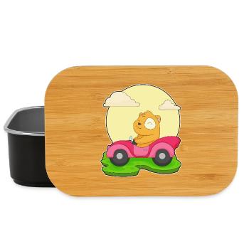 Hamster Auto - Lunch Box - Schwarz - Vorne