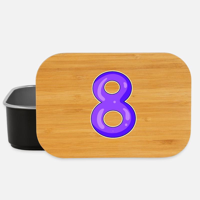 8 Acht - Lunch Box - Schwarz