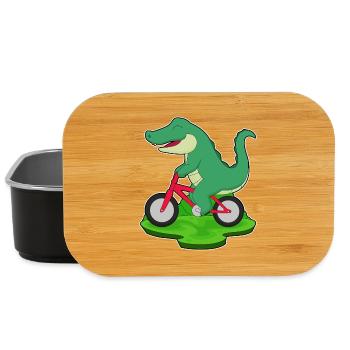 Vélo crocodile - Boîte à goûter - noir - Devant