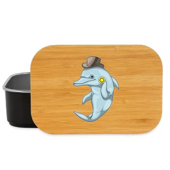 Dolphin Poker Jetons de Poker - Boîte à goûter - noir - Devant