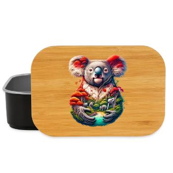 Koala - Lunch Box - black - Front