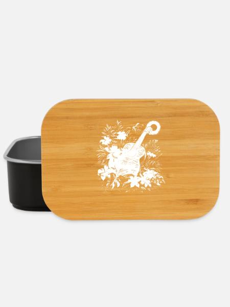 Guitare - Boîte à goûter - noir