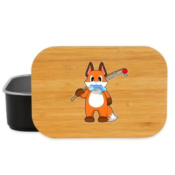 Fox Angler Pêche Aux Poissons - Boîte à goûter - noir - Devant
