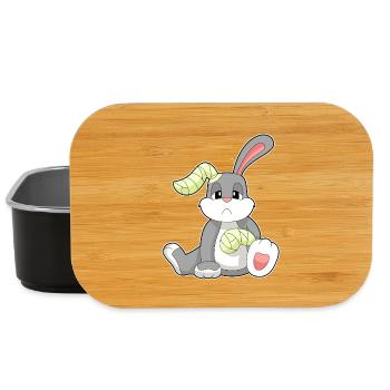 Rabbit Bandage - Lunch Box - black - Front