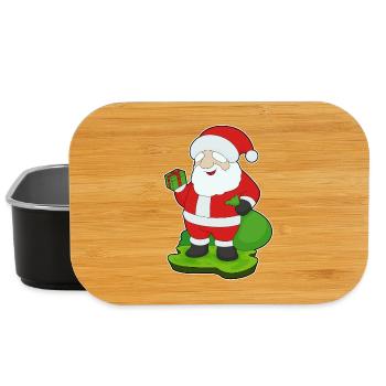 Forfait Noël Père Noël - Boîte à goûter - noir - Devant