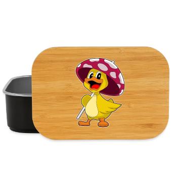 Ente Regenschirm - Lunch Box - Schwarz - Vorne