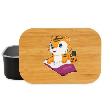 Tiger Buch - Lunch Box - Schwarz - Vorne