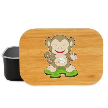 Affe Brief - Lunch Box - Schwarz - Vorne
