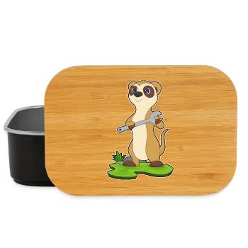 Meerkat Artisan Wrench - Lunch Box - black - Front