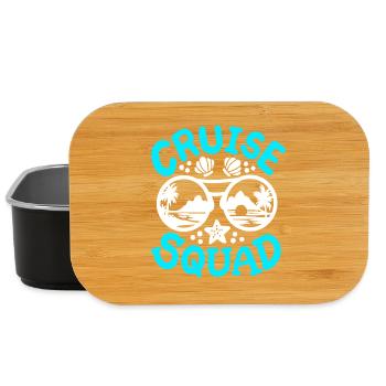 Kreuzfahrt Familie Urlaub - Lunch Box - Schwarz - Vorne