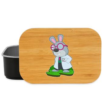 Stéthoscope Bunny Doctor - Boîte à goûter - noir - Devant